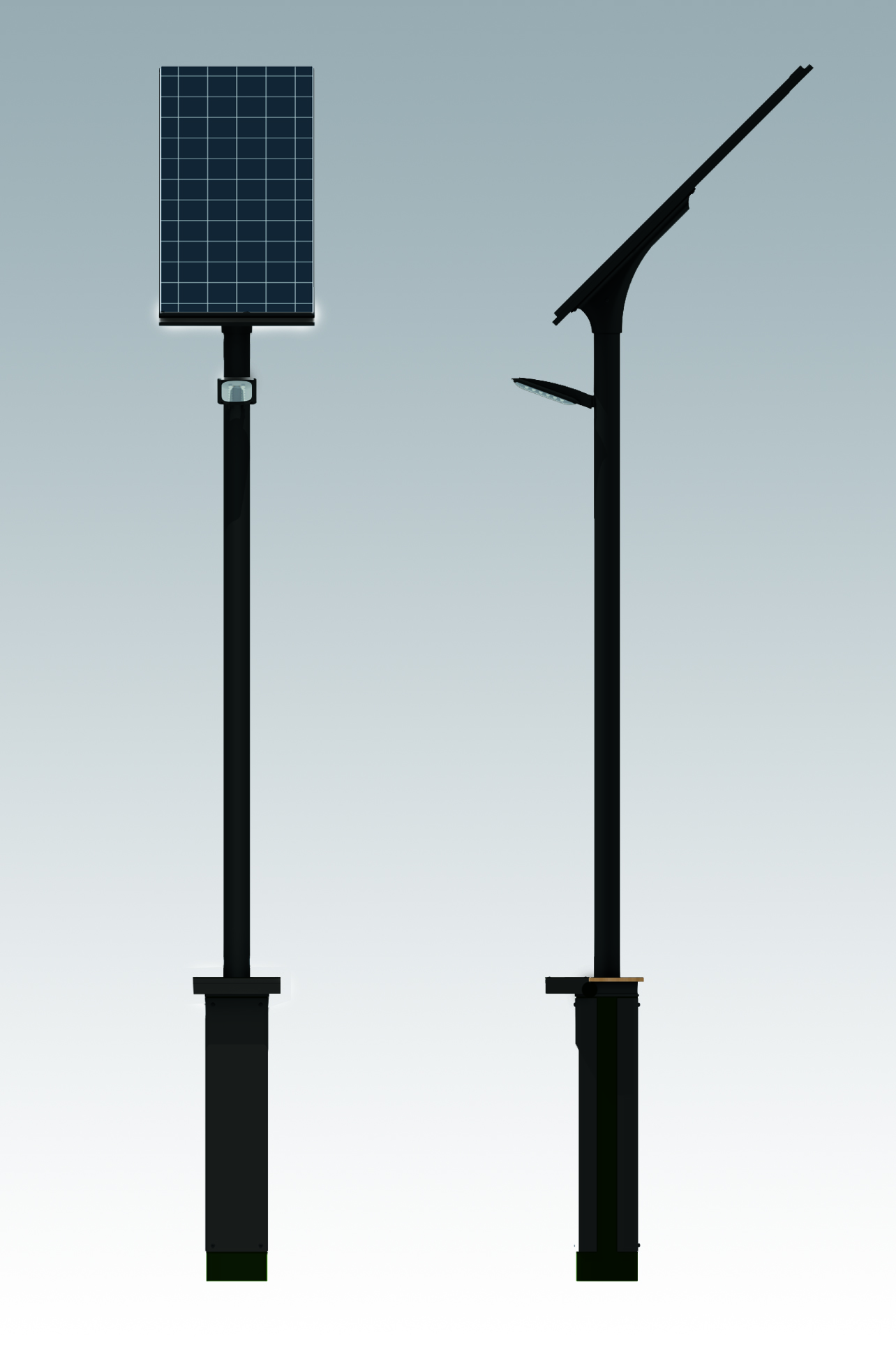 SL011A-SM-8W-EG ソーラー照明灯